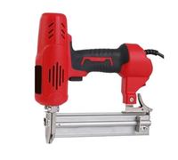 Grapadora neumática profesional para tapicería Pistola de clavos eléctrica F30 2600 W y 220 V, grapadora for marcos carpintería construcción muebles herramientas