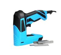 Grapadora neumática profesional para tapicería Pistola grapadora eléctrica 2 en 1 de 230V, grapadora de construcción, tachuelas for tapicería del hogar, herramientas eléctricas de renovación