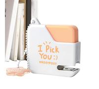 Grapadora pequeña - Mini grapadora ligera con elementos básicos para el escritorio y el uso escolar | Juego de pequeñas grapadoras para niños, profesores, trabajo de trabajo, oficina en casa, carrito