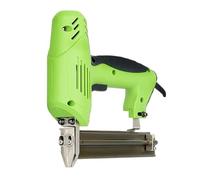 Grapadora profesional para trabajos pesados Grapadora clavadora eléctrica de doble uso, 1800W, grapa de muebles, pistola recta de 220V, herramientas eléctricas de carpintería de fuerza ajustable