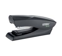 Rapid ECO Grapadora Profesional Compacta Fabricada con Plástico Reciclado, Oficina, Casa y Escuela, Gama de Productos Sostenibles, Negro, 24812701