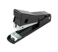 Grapadora SAX FROG 400 - Grapadora metálica clásica, Robusta y duradera, hasta 25 hojas, Grapado y grapado, Desinfectable, NEGRA