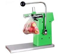 Grapadora selladora manual de envasado de alimentos, ajuste de las uñas, diseño con 2000 grapas, sin atascos de uñas, para supermercados y tiendas de frutas