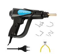 Grapadora Soldador de plástico de 70W, pistola de calor, grapadora caliente, máquina de soldadura de plástico, parachoques, soldador, grapas de hierro, reparación de parachoques, Kit de herramientas f
