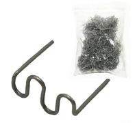 Grapas calientes de onda de soldadura de plástico, 1000 piezas de 0,8 mm para kit de reparación de parachoques de coche, compatible con herramientas de reparación de automóviles
