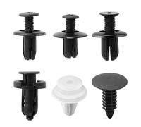 Grapas Coche para Jaguar XE/XF/XJ F-Pace F-Type, 6 tamaños 100 Piezas Clip de sujeción para Coche Mixto