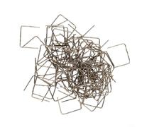 Grapas de grapadora en caliente, 100 unidades, kit de reparación de soldador de plástico de 0,6/0,8 mm para parachoques de coche para recambios de soldadura de grietas de guardabarros (grapas de