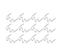 Grapas de grapadora en caliente, 100 unidades, kit de reparación de soldador de plástico de 0,6/0,8 mm para parachoques de coche para recambios de soldadura de grietas de guardabarros (grapas