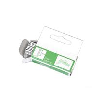 Grapas en forma de U, en forma de puerta y en forma de T para carpintería, montaje de muebles y decoración de interiores, juego de clavos de acero de 1000 piezas, 8 mm/10 mm/12 mm, plata (10 mm)