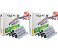 Grapas estándar de calidad de 6 mm, 5000 x 24/6, n.º 16, capacidad para 25 hojas (Paquete de 2)