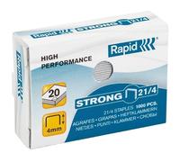RAPID 24863400 - Caja 1000 grapas 21/4 mm Strong galvanizada
