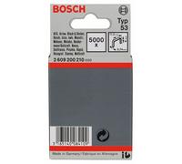 Grapas grapadoras de alambre fino BOSCH, tipo 53 11,4 x 0,74 x 8 mm (5000 uds) 2609200210