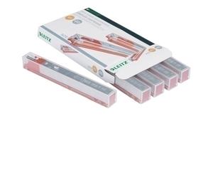 Grapas leitz para 5550 cartucho k12 rojo (80h) galvanizadas caja de 10