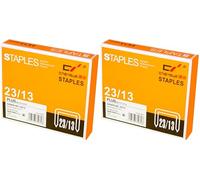 Grapas marca Plus Office modelo GRAPAS PLUS N-23/13 CAJA 1000U (Paquete de 2)
