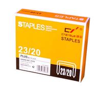 Grapas marca Plus Office modelo GRAPAS PLUS N-23/20 CAJA 1000U