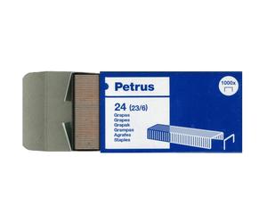 Grapas PETRUS 24 23/6 Cobreadas