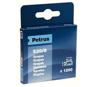 Grapas petrus nº 530/6 caja de 1200 unidades
