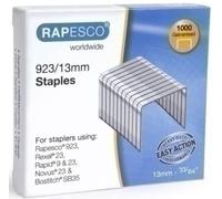 GRAPAS RAPESCO GRAN CAPACIDAD 923/13 mm. GALVANIZADAS caja de 1000