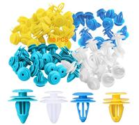 grapas techo cochegrapas para coche80 Piezas Remaches Plastico Coche, Clip de Fijación Para Coche, Cuatro Tamaños Que Van, Grapas Coche, para Paneles Puertas Automóviles.