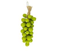 Grape Cluster Soap on a Rope, Handmade Grape Soap for Bathroom Bathroom, Toilet, Vanity Decor (30 pieces)