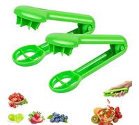 Grape Cutter Tool,grape cutter slicer,2pcs Slicer Handheld,Quarter Slicers for Cherry Tomatoes Strawberries,Effortless Kitchen Gadget for Salad Snack Prep,Easy Clean Durable Kitchen Gadget (2pcs)