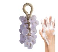 Grape Fruit Soap - Moisturizing Natural Cleanser for Skin | Plant Bases Ingrediented with Refreshing Aromas, Gentle Body Hand Foot Soap Perfect for Bathroom Shower Travel Kitchen Use