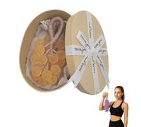 Grape Shaped Soap, Grape Soap on A Rope Handcrafted Grapes Soaps on A Ropes for Hand Washing, Air Freshening or Decoration, Christmas for Men and Women (Orange)