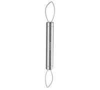 Grape Skin Peeler Tool, Stainless Steel Fruit Deseeder, Ended Compact Gadget with Ergonomic Grip and Precision Tip for Cherry Berry Ensalad Prep Camping Travel Kitchen Use