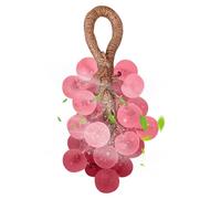 Grape Soap Bar - Handmade Crystal Shampoo For Skin Care | Simulated Grape Bunch With Scented Fragrance, Moisturizing Cleansing, Body Hand Spot Wash, Travel Friendly Shower Accessory