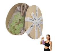 Grape Soap - Grape Soap on a Rope, Decorative Floral Fragrance Aromatic Soaps, Scented with Serenity (Green)