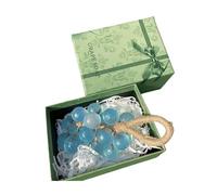 Grape Soap, Grape Soap on a Rope for Hands & Bath, Unique Gift for Men & Women, Decorative & Aromatic Soaps for Washing Fresh Air (Blue)