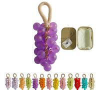 Grape Soap, Grape Soap on a Rope, Hang Decorations, for Home Travel Men Women (#10)