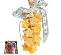 Grape Soap, Grapes Soap On A Rope, Handcrafted Grape and Strawberry-Shaped Soaps, Decorative & Aromatic Soaps for Washing Fresh Air Men Women (Yellow Star)