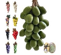 Grape Soap On A Rope, Advanced Handcrafted Grapes Soap, Infused natural fragrance, for Washing Hands and Fresh Air (Green - Jasmine)
