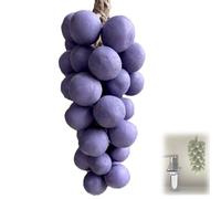 Grape Soap on a Rope, Advanced Handmade Soap, Decorative Soap Bars, Face & Body Bath, Exquisite Home Decor and Gift Choice (B2)