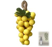 Grape Soap on a Rope, Advanced Handmade Soap, Decorative Soap Bars, Face & Body Bath, Exquisite Home Decor and Gift Choice (E5)