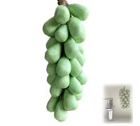 Grape Soap on a Rope, Advanced Handmade Soap, Decorative Soap Bars, Face & Body Bath, Exquisite Home Decor and Gift Choice (C3)