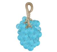 Grape Soap on a Rope - Grape Soap, Cluster for Hand Face Lasting Fragrance Christmas Birthday Gift Home Travel for Men Women to Hang Decor (Blue)