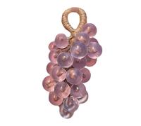 Grape Soap on a Rope - Grape Soap, Cluster for Hand Face Lasting Fragrance Christmas Birthday Gift Home Travel for Men Women to Hang Decor (Purple)