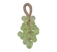 Grape Soap on A Rope, Handmade Grape Cluster Soap for Hands and Face with Lasting Fragrance, Gift for Men and Women (Green)