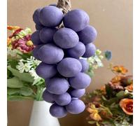 Grape Soap On A Rope, Handmade Grapes Shaped Soaps, Grape Cluster Soap, Handmade with Fresh Vine Grape's Essence - Perfect for Skin Hydration, Natural Facial and Body Bath Soap Bundle (Purple)