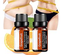 Grapefruit Anti Cellulite Oil - Grapefruit Cellulite-Targeting Essential Oil,Grapefruit Essential Oil for Cellulite, Anti Cellulite Massage Treatment Oil for Body Firming and Tightening (2 Pcs)