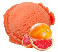 Grapefruit flavor vegan - no sugar soft ice cream powder - For Soft ice machine - 1: 3 - 1 kg