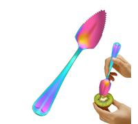Grapefruit Spoons with serrated Edge,Serrated Fruit Tool,Stainless Steel Yogurt Spoon - for Eating Scooping Salad Breakfast Digging Kitchen