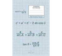Graph Notebook - 6x9 in - 100 pages: Blue Math Cover with Grey Lines Square Grid of ¼ Inch, for Students, Professionals, Personal Use | for Math, Engineering, School & Everyday Use. (15,24x22,86 cm)