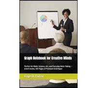 Graph Notebook for Creative Minds: Perfect for Math, Science, Art, and Everyday Note-Taking - 8.5x11 Inches, 100 Pages of Premium Grid Paper