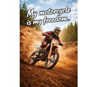 Graph Notebook "I'm free on my motorcycle": Graph Notebook I For real motorcyclists I Notes for a motorcyclist I For Man I For kids I For Boys & Girls I toddlers I preschool