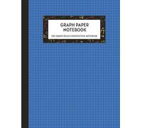 Graph Paper 5x5 Graph Ruled Composition Notebook: Blue Graph Paper Notebook - 5 Squares Per Inch - Large 8.5 x 11 Inches, 100 Pages,