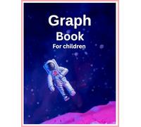 Graph paper book for children: One inch Grid graph paper 8.5×11 for Elementary school students. Math book for boys and girls.