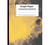 Graph Paper Composition Notebook: A Grid Notebook for Math, Science and Engineering Students - Quad Ruled 4x4 & 120 Pages Large 8.5 x 11 inches